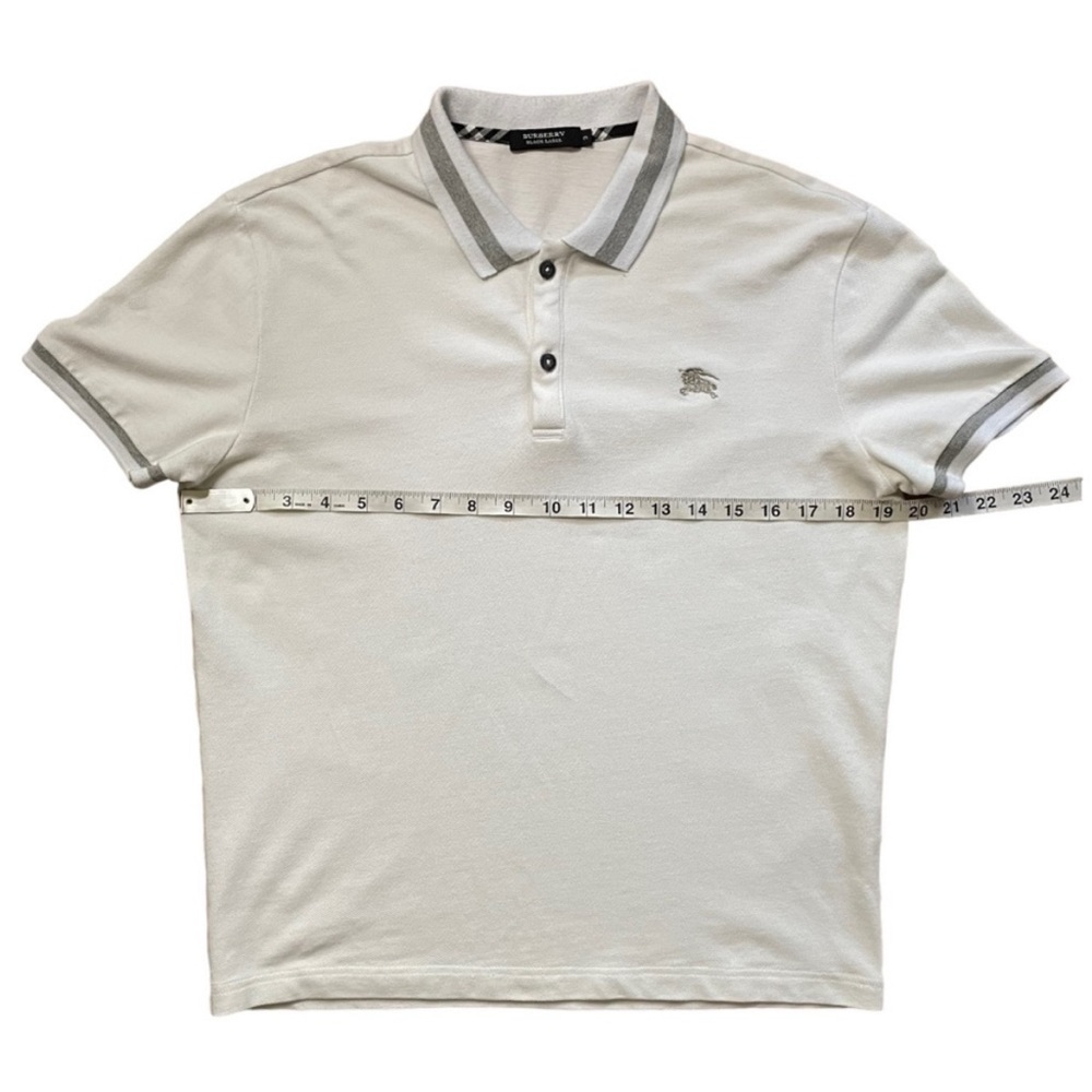Black Label Burberry Polo Shirt (3) - Picture 6 of 6